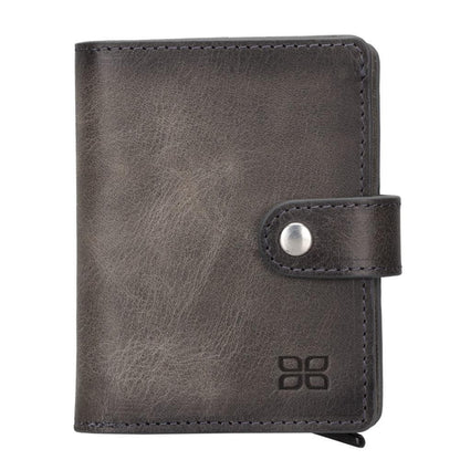 Palermo Zip Mechanical Genuine Leather Card Holder