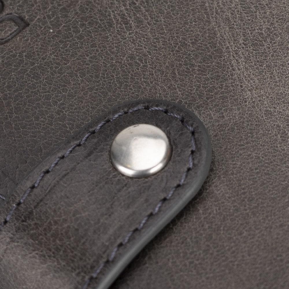 Palermo Zip Mechanical Genuine Leather Card Holder