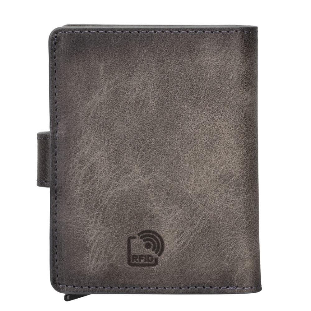 Palermo Zip Mechanical Genuine Leather Card Holder