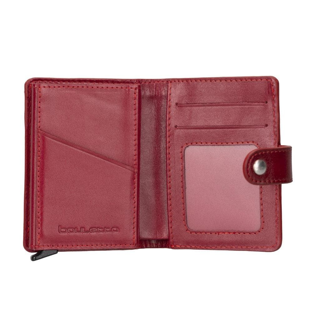 Palermo Zip Mechanical Genuine Leather Card Holder