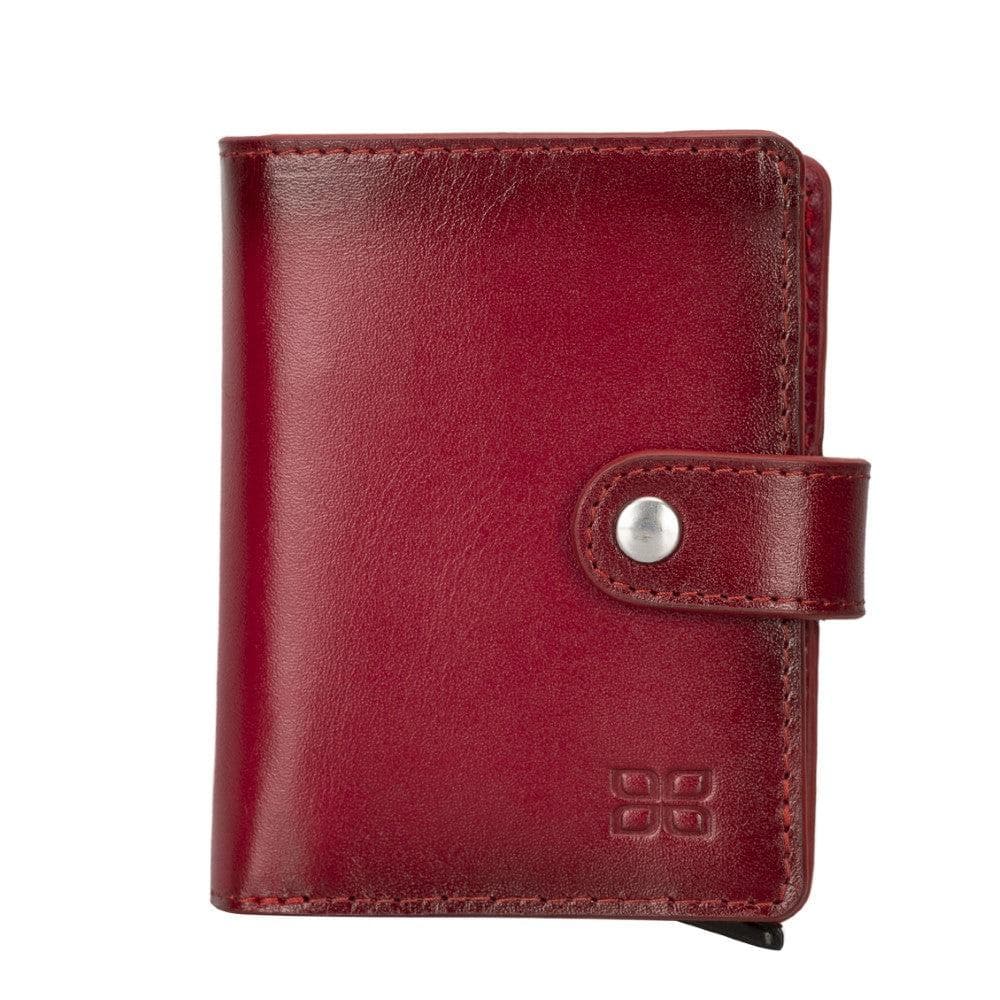 Palermo Zip Mechanical Genuine Leather Card Holder