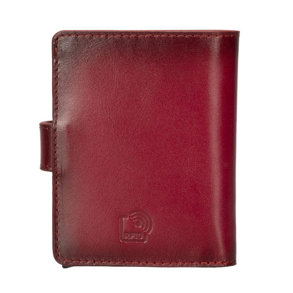 Palermo Zip Mechanical Genuine Leather Card Holder