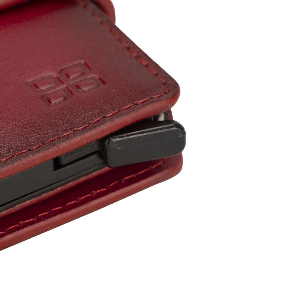 Palermo Zip Mechanical Genuine Leather Card Holder