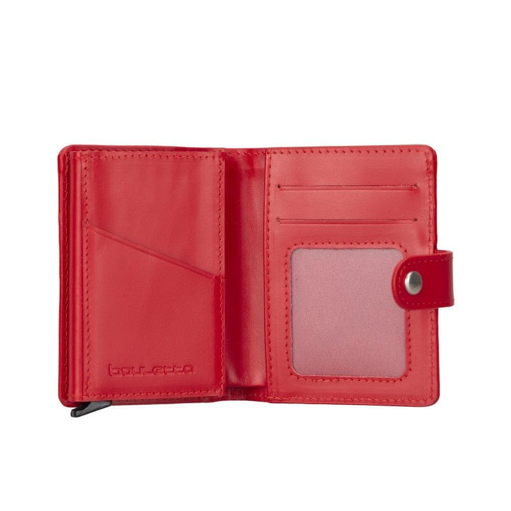 Palermo Zip Mechanical Genuine Leather Card Holder