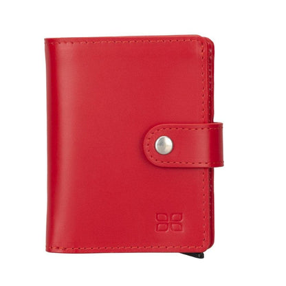 Palermo Zip Mechanical Genuine Leather Card Holder