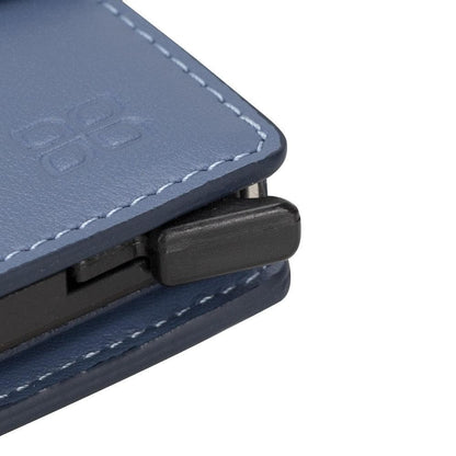 Palermo Zip Mechanical Genuine Leather Card Holder