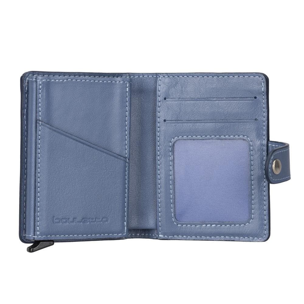 Palermo Zip Mechanical Genuine Leather Card Holder