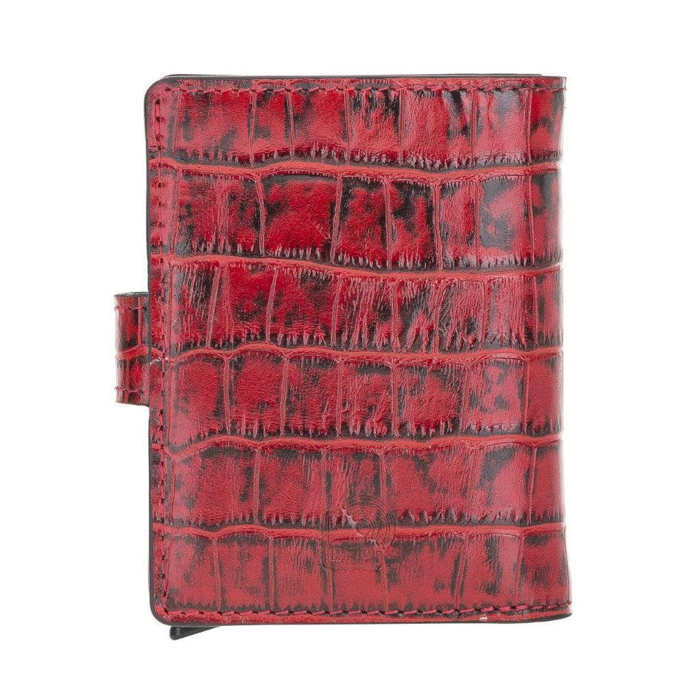 Palermo Zip Mechanical Genuine Leather Card Holder