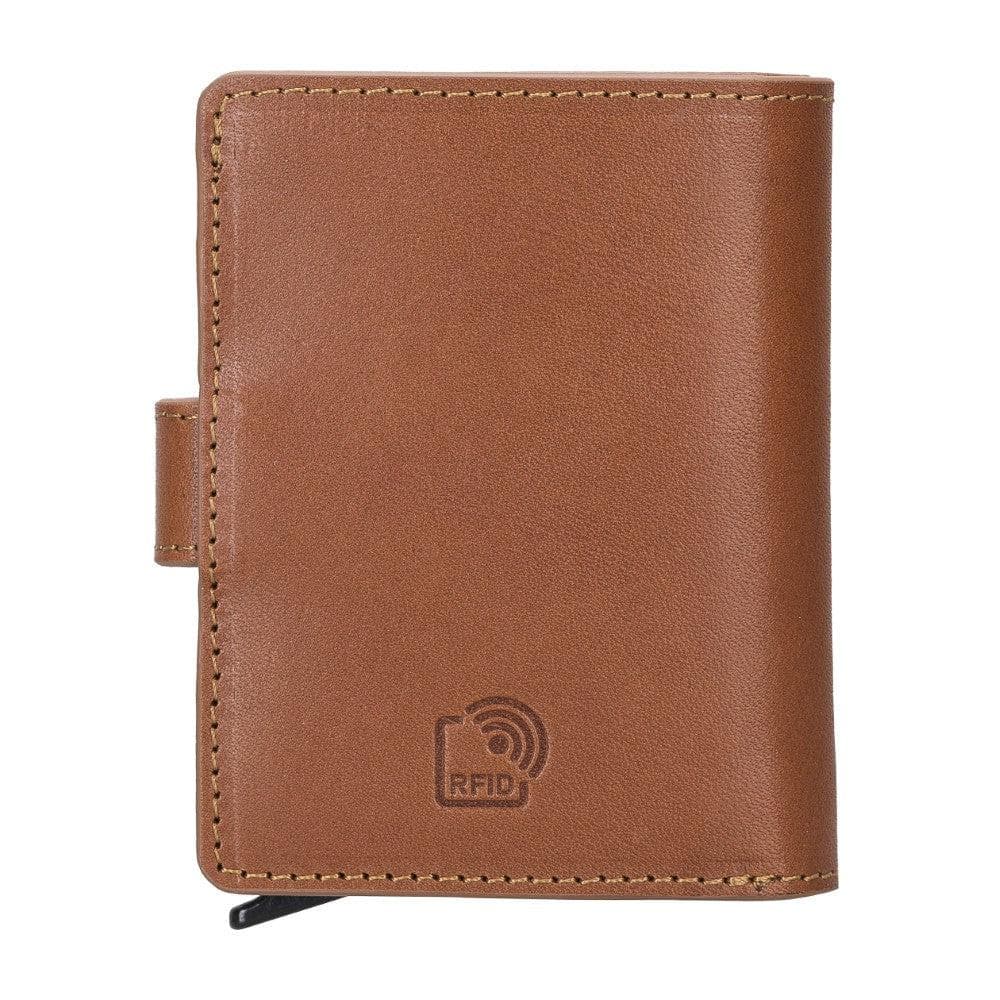 Palermo Zip Mechanical Genuine Leather Card Holder