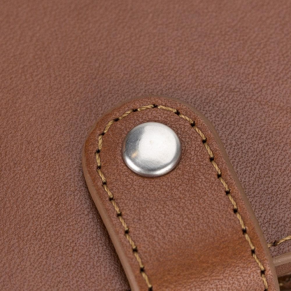 Palermo Zip Mechanical Genuine Leather Card Holder