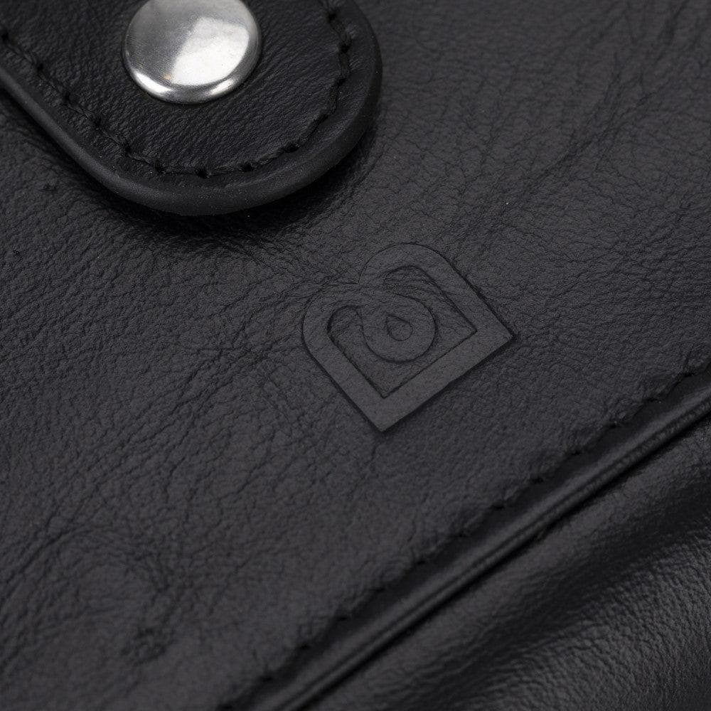 Palermo Zip Mechanical Genuine Leather Card Holder