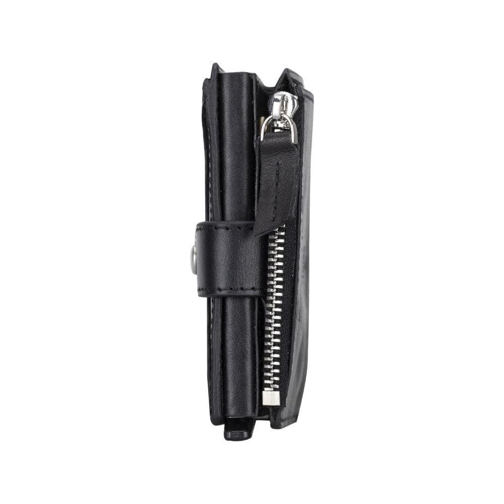 Palermo Zip Mechanical Genuine Leather Card Holder