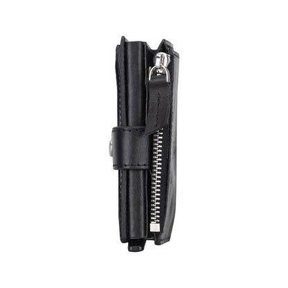 Palermo Zip Mechanical Genuine Leather Card Holder
