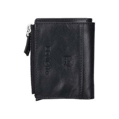 Palermo Zip Mechanical Genuine Leather Card Holder