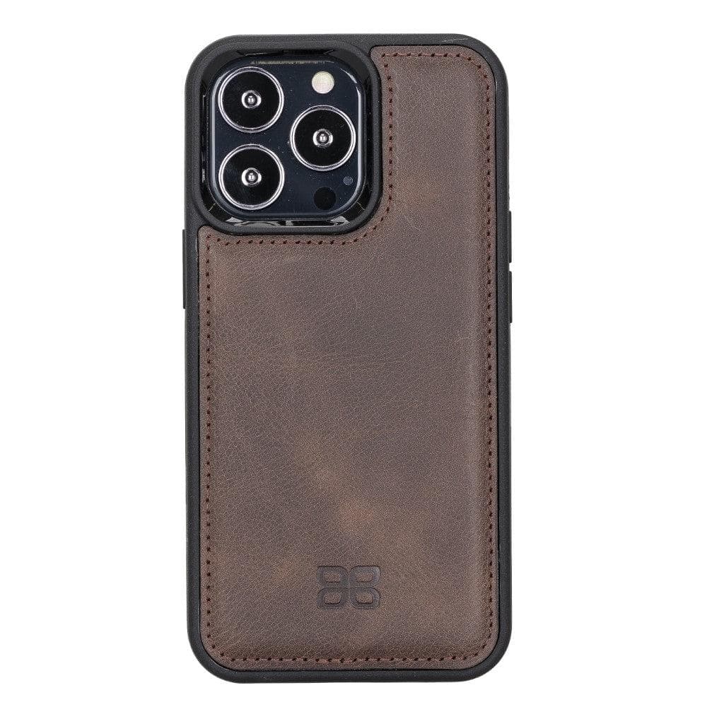 Flex Cover iPhone 13 Series Genuine Leather Back Cover / FXC