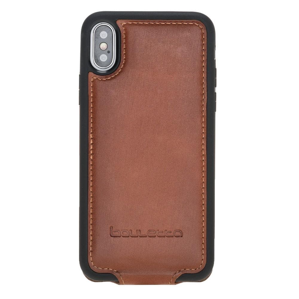 Flip iPhone X Series Genuine Leather Case