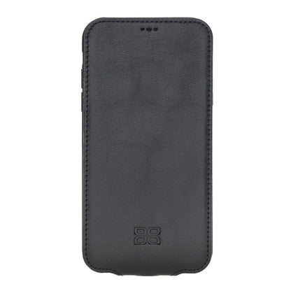 Flip iPhone X Series Genuine Leather Case