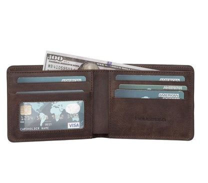 Pier Handmade and Personalised Genuine  Wallet for Men's