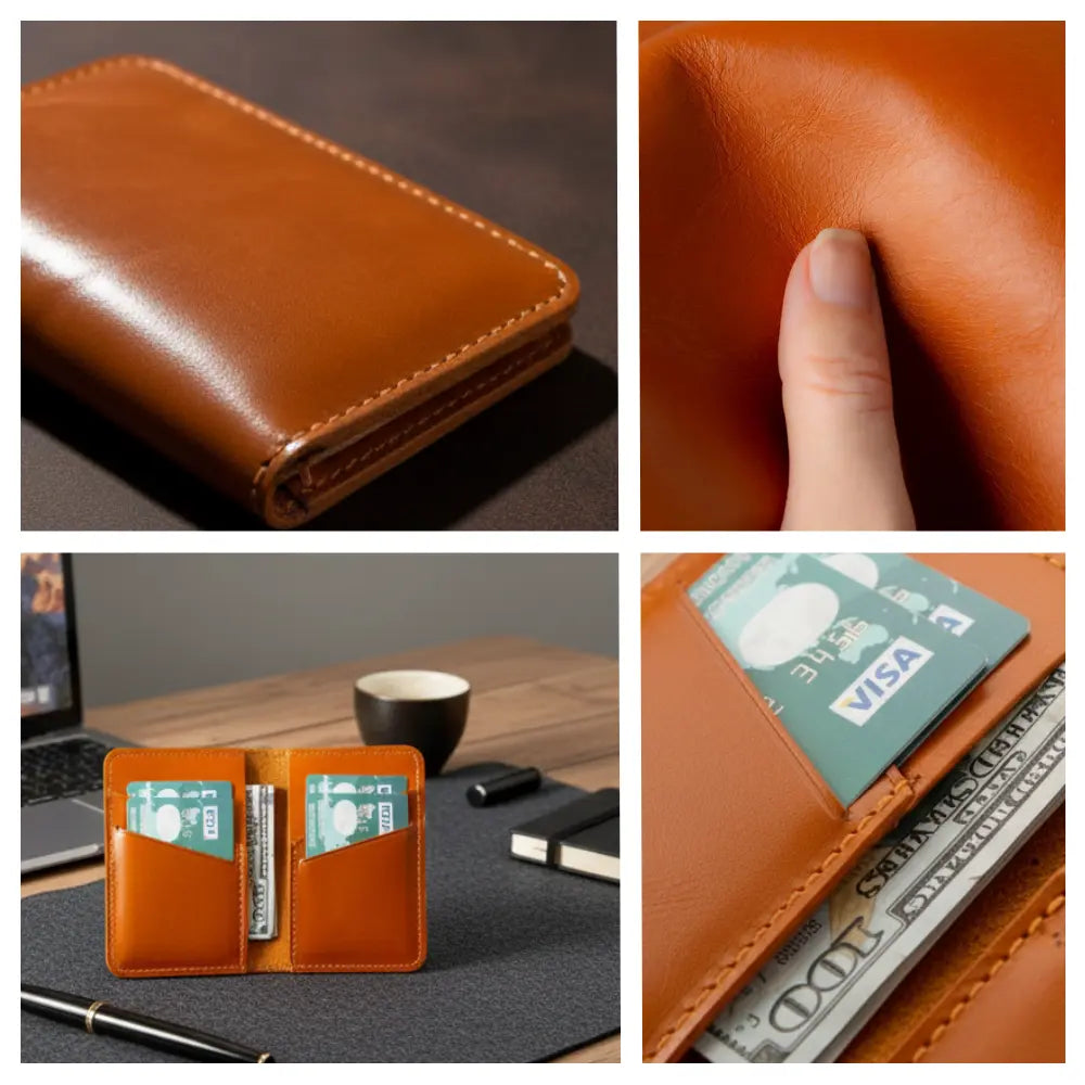 Elvis Genuine Leather Card Holder