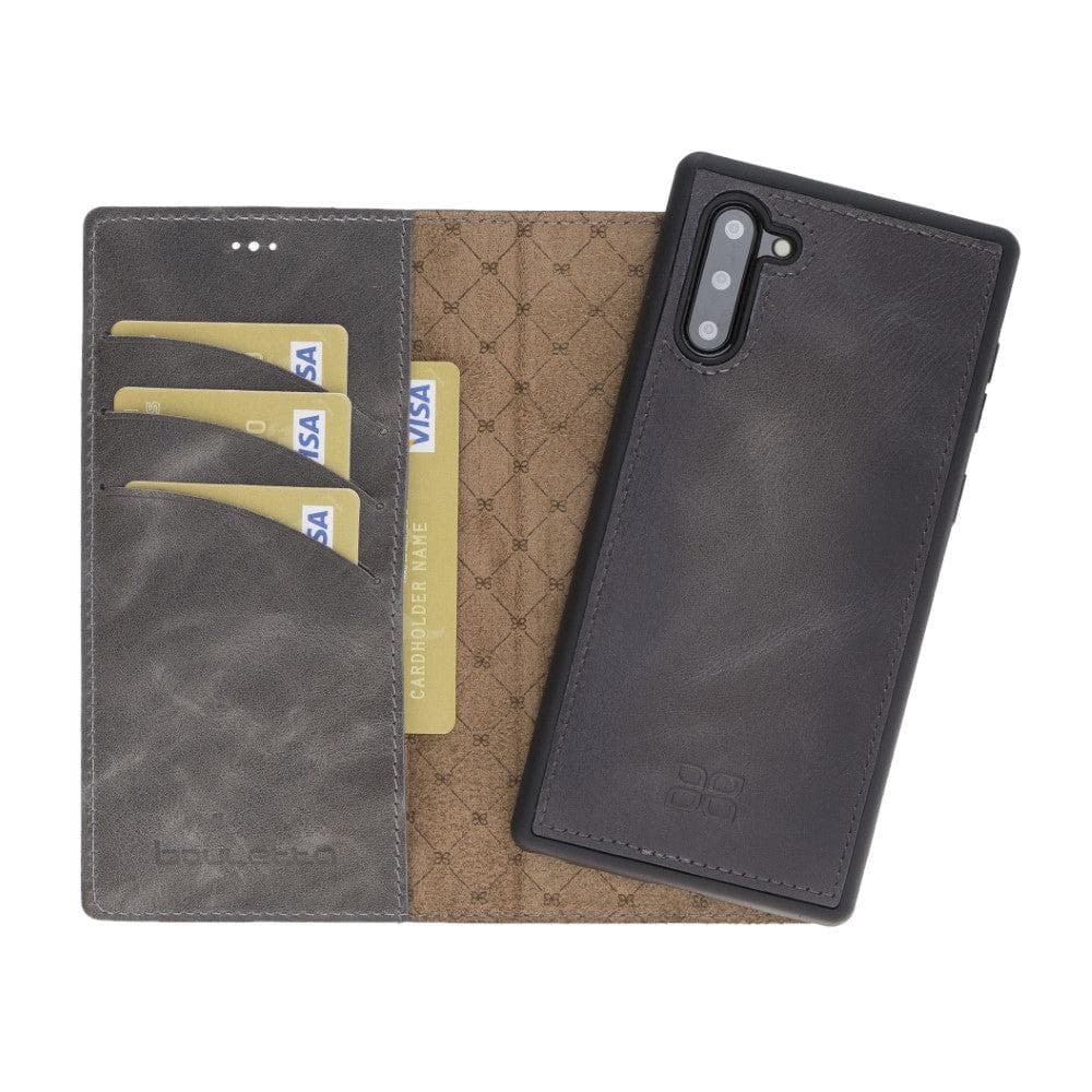 Samsung Galaxy Note 10 Series Detachble Leather Wallet Case - MW