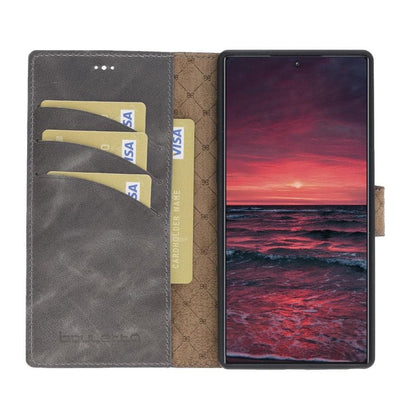 Samsung Galaxy Note 10 Series Detachble Leather Wallet Case - MW