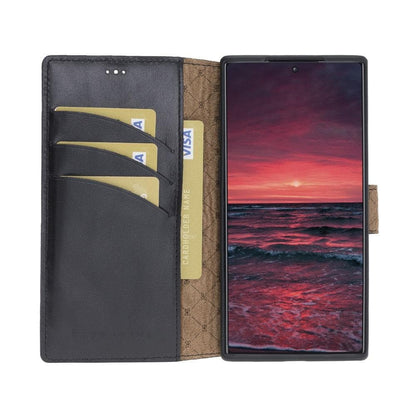 Samsung Galaxy Note 10 Series Leather Wallet Folio Case