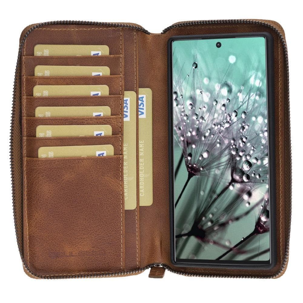 Samsung Galaxy Note 10 Series Pouch Magnetic Leather Cover Case