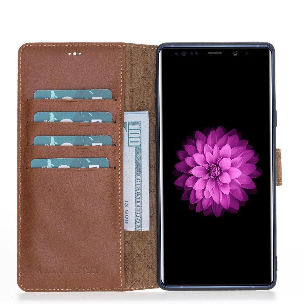 Samsung Galaxy Note 9 Series Leather Wallet Cover Folio Case