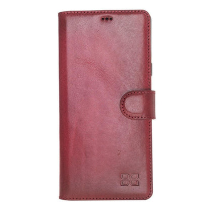 Samsung Galaxy Note 9 Series Leather Wallet Cover Folio Case