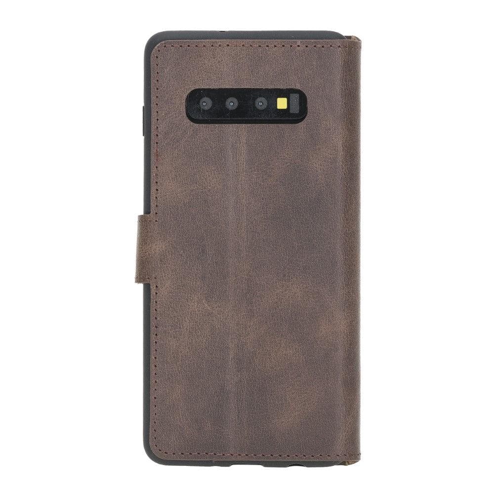 Samsung Galaxy S10 Series Leather Wallet Cover Folio Case