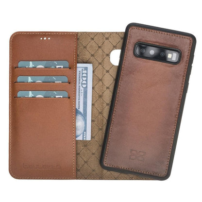 Samsung Galaxy S10 Series Detachble Leather Wallet Case - MW