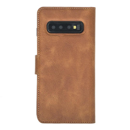 Samsung Galaxy S10 Series Detachble Leather Wallet Case - MW