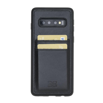 Samsung Galaxy S10 Series Leather Flex Cover With Card Holder Case