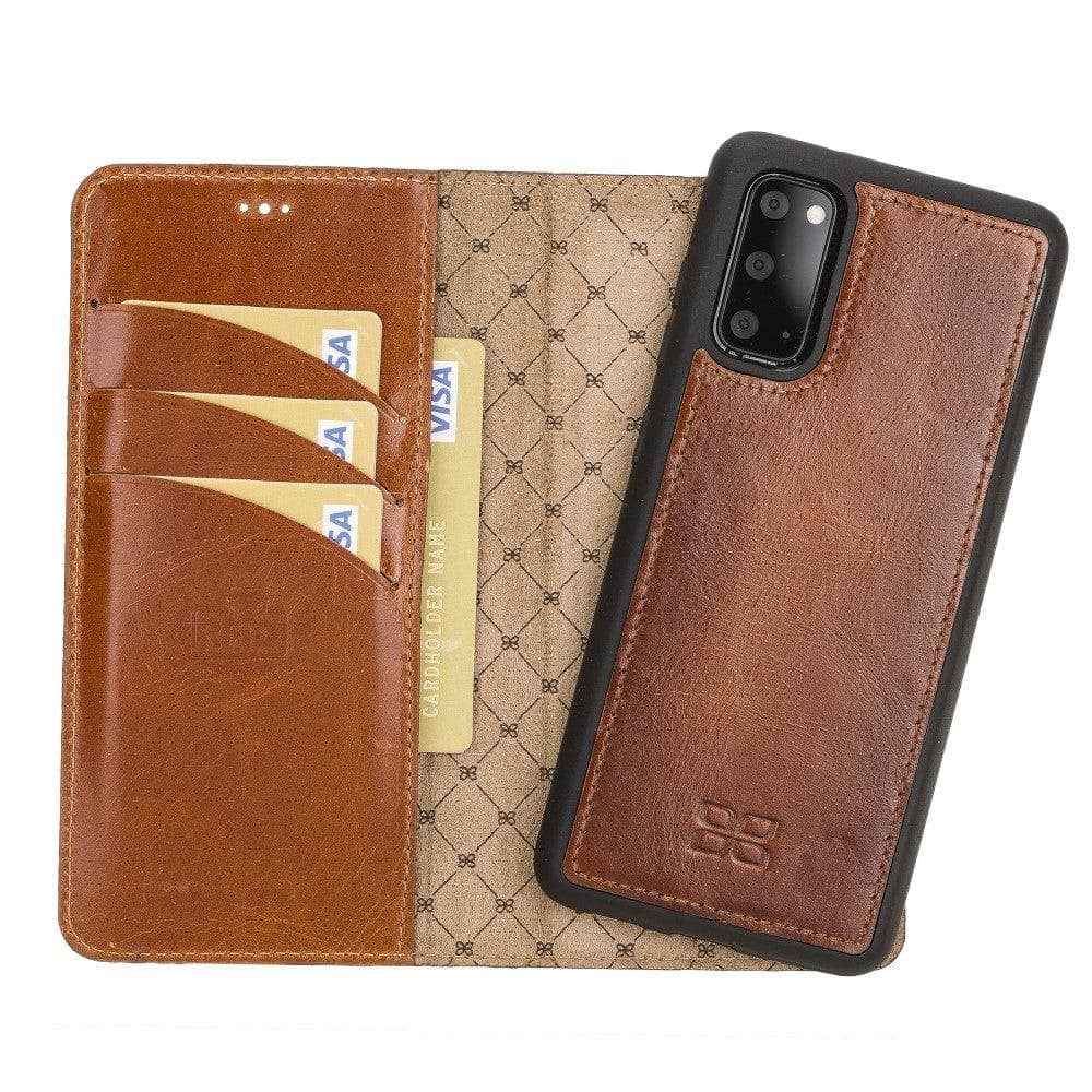 Samsung Galaxy S20 Series Leather Detachable Leather Wallet Case - MW