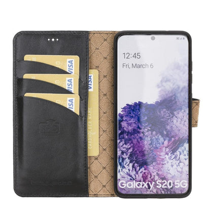 Samsung Galaxy S20 Series Leather Detachable Leather Wallet Case - MW