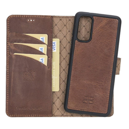 Samsung Galaxy S20 Series Leather Detachable Leather Wallet Case - MW