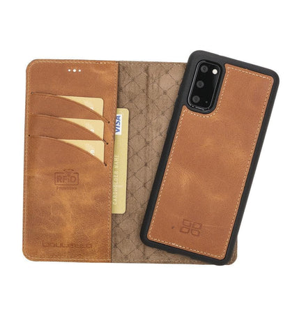 Samsung Galaxy S20 Series Leather Detachable Leather Wallet Case - MW