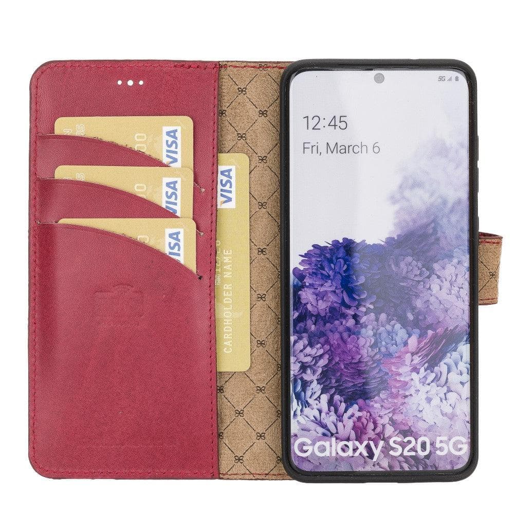 Samsung Galaxy S20 Series Leather Detachable Leather Wallet Case - MW