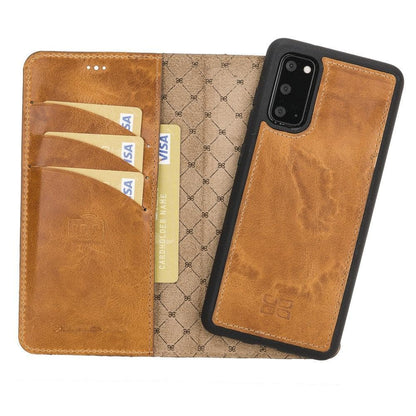 Samsung Galaxy S20 Series Leather Detachable Leather Wallet Case - MW