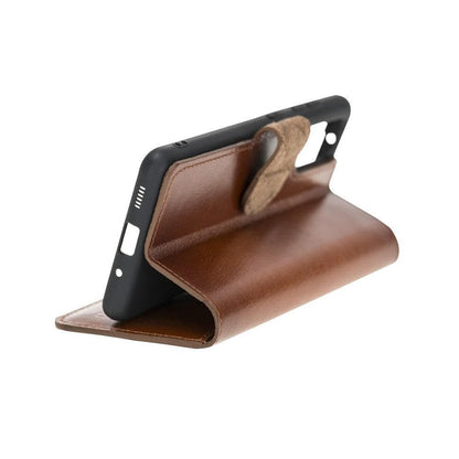 Samsung Galaxy S20 Series Leather Wallet Folio Case