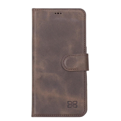 Samsung Galaxy S21 FE (Fan Edition) Detachble Leather Wallet Case - MW