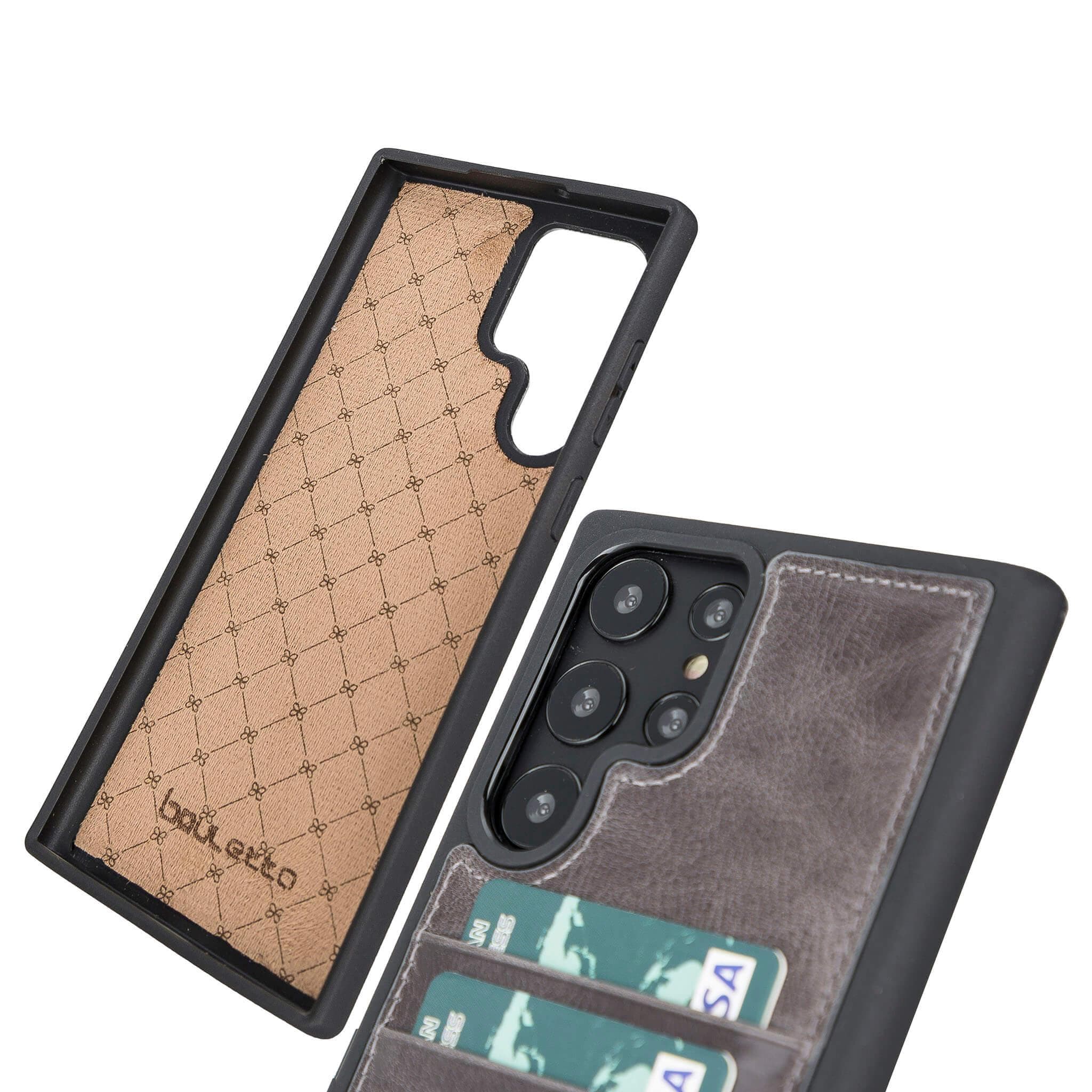 Samsung Galaxy S23 Series Leather Case with Card Holder