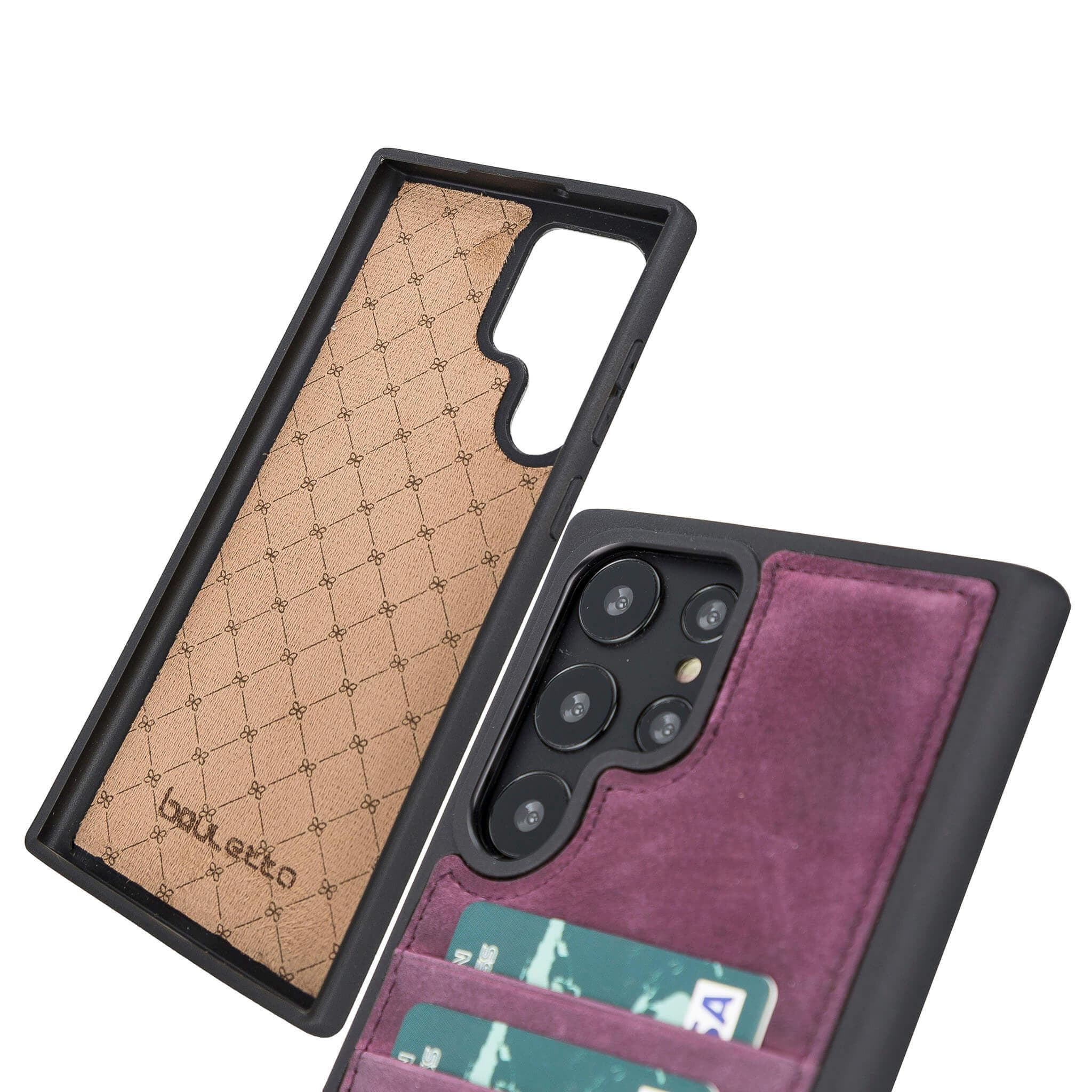 Samsung Galaxy S23 Series Leather Case with Card Holder