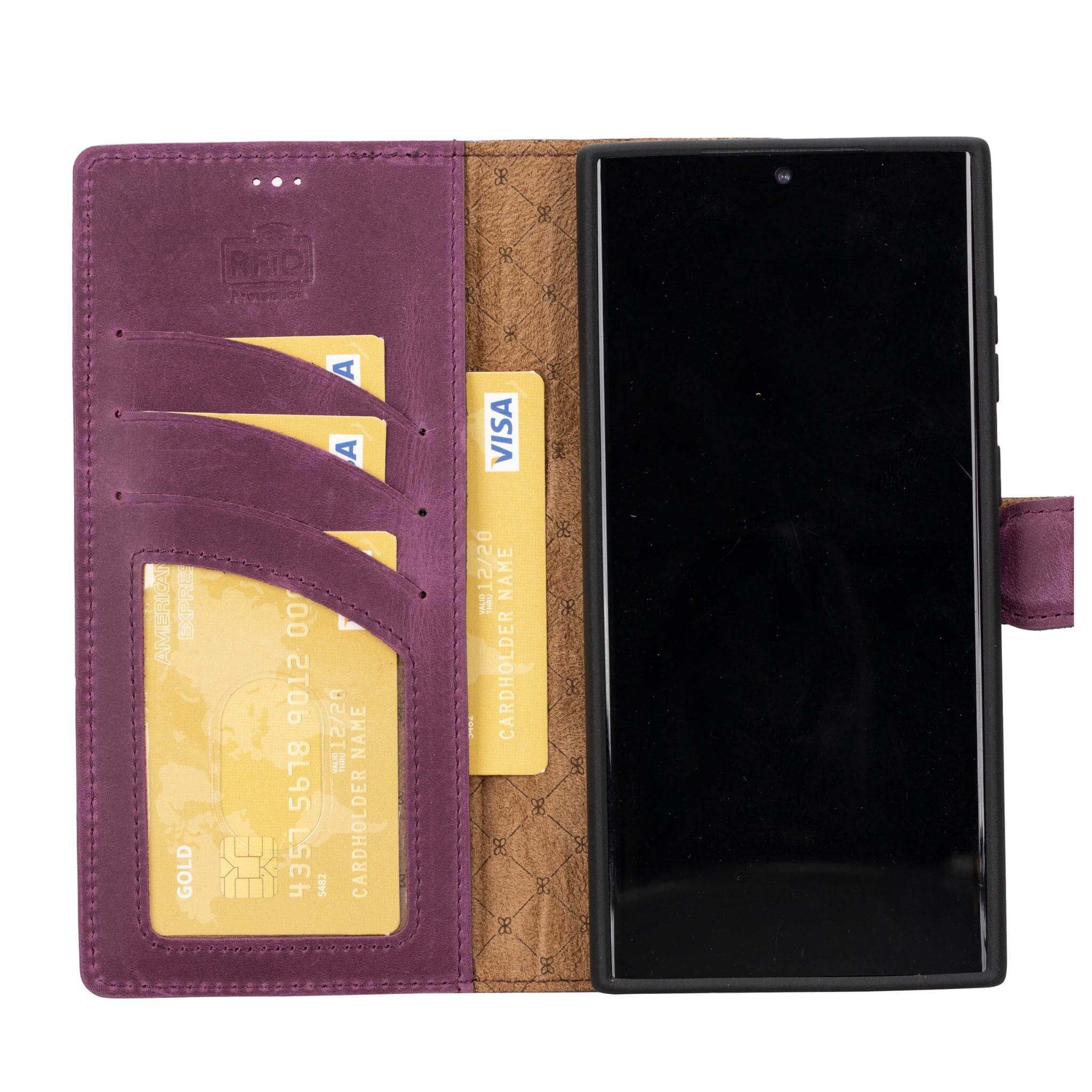 Samsung Galaxy S23 Series Leather Wallet Cases - MW