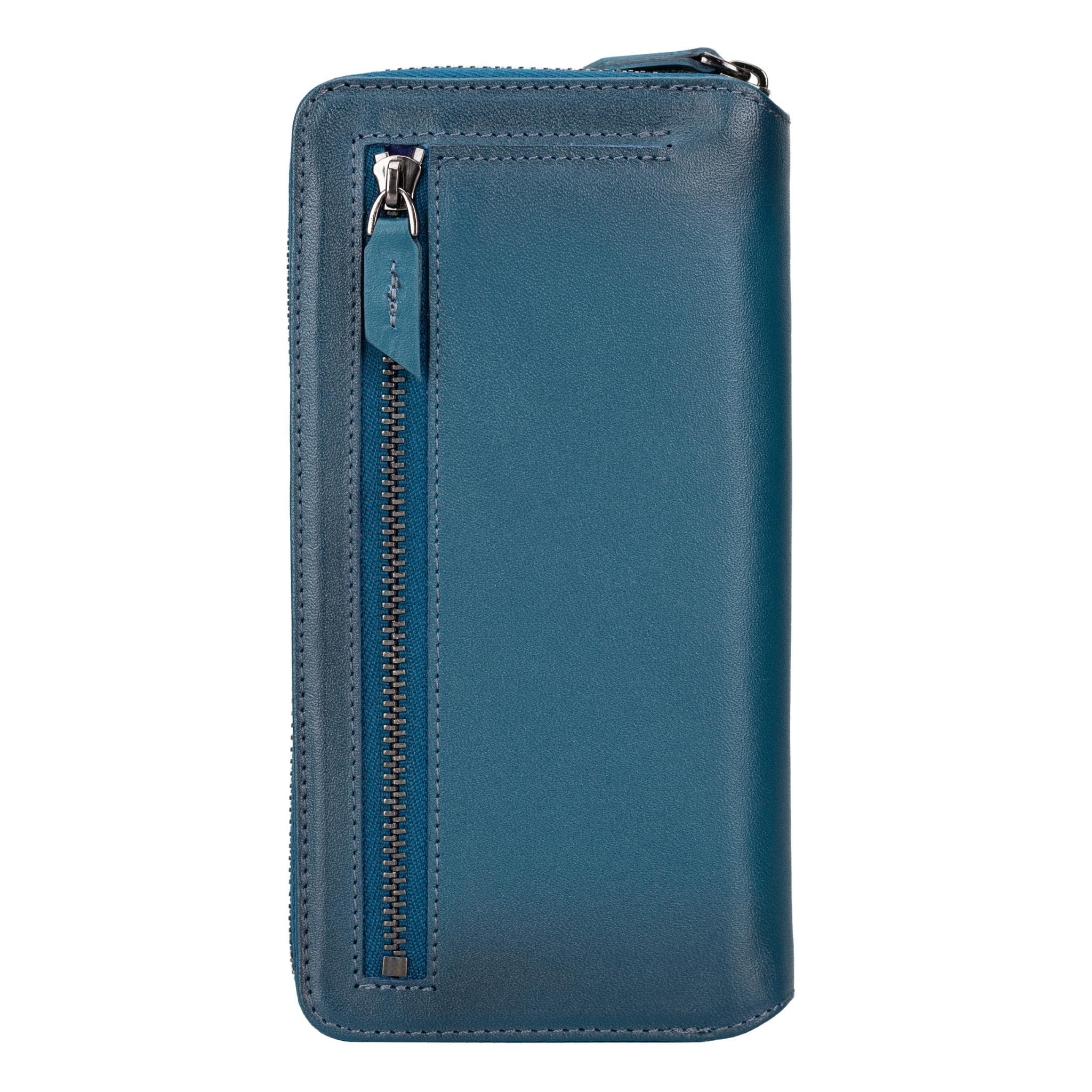 Samsung Galaxy S24 Series Zippered Leather Wallet Cases - PMW