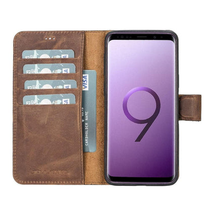 Samsung Galaxy S9 Series Leather Detachble Magic Wallet Case - MW