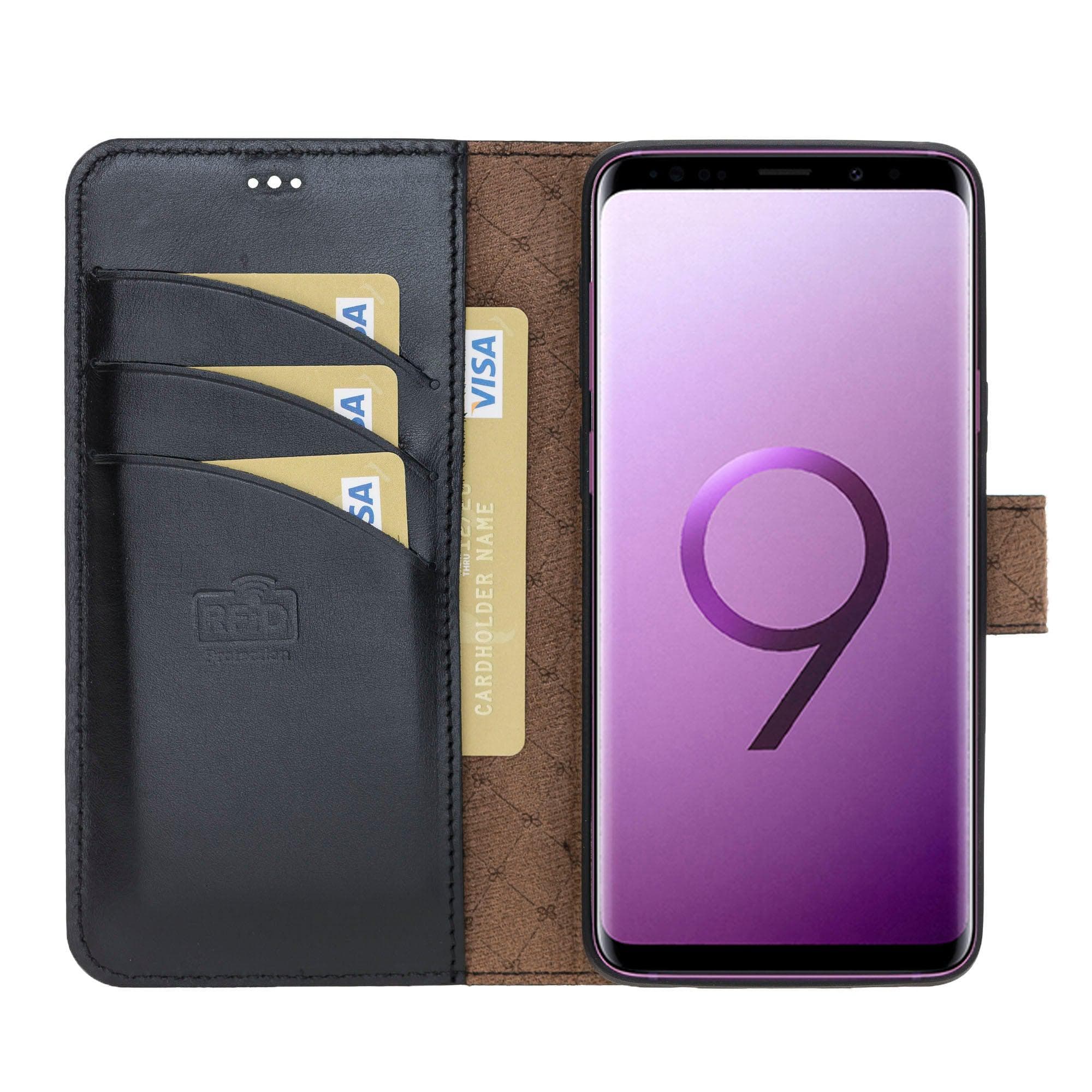 Samsung Galaxy S9 Series Leather Wallet Folio Case