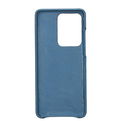 Samsung S20 Series Fully Covering Leather Back Cover Case