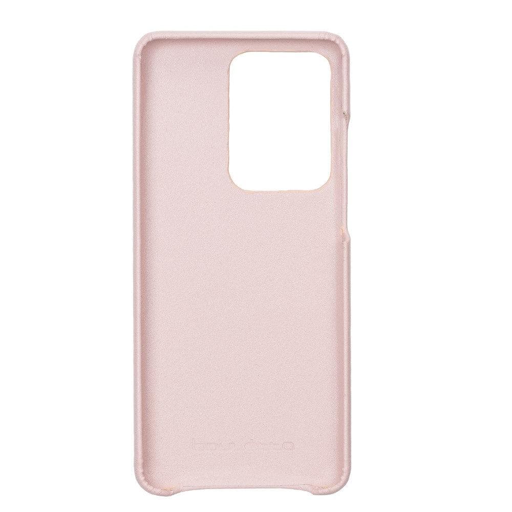 Samsung S20 Series Fully Covering Leather Back Cover Case