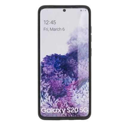 Samsung Galaxy S20 Leather Flexible Back Cover Case